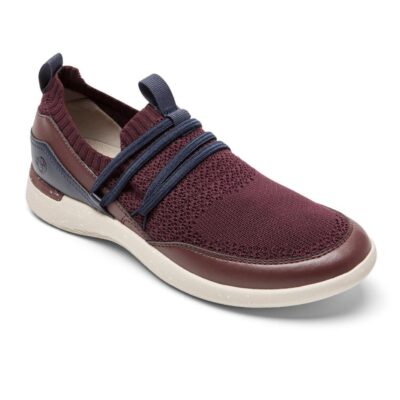 Women Sneakers | Rockport TruFLEX Fly Washable Bungee Sneaker Oxblood