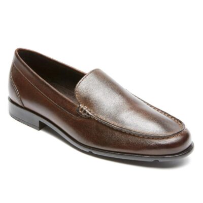 Men Loafers & Slip-Ons | Rockport Classic Venetian Loafer Dark Brown